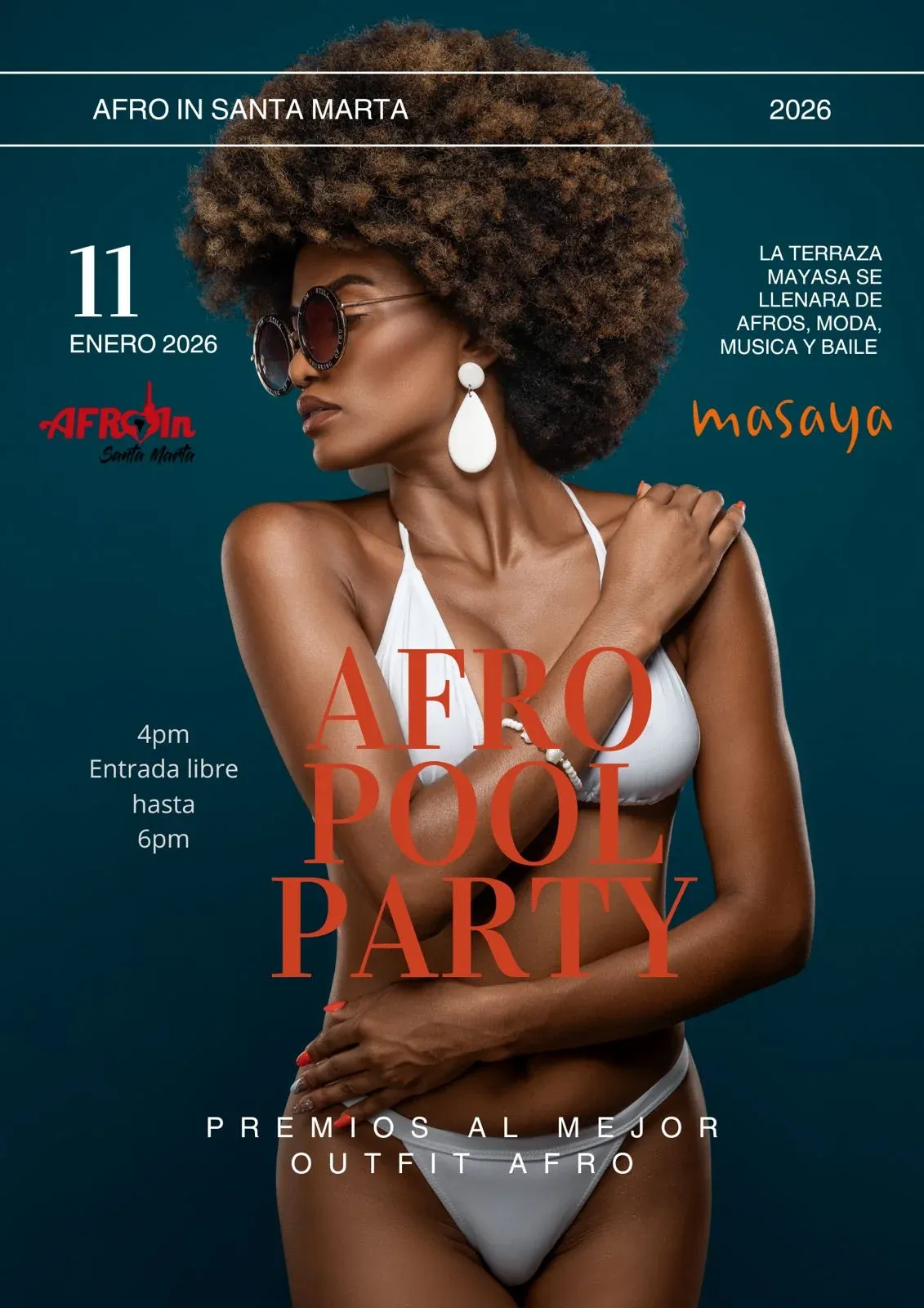Afro Pool Party